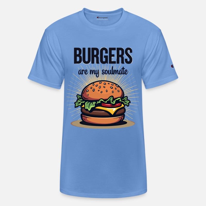 Burgers are my Soulmate Hamburger Fast Food