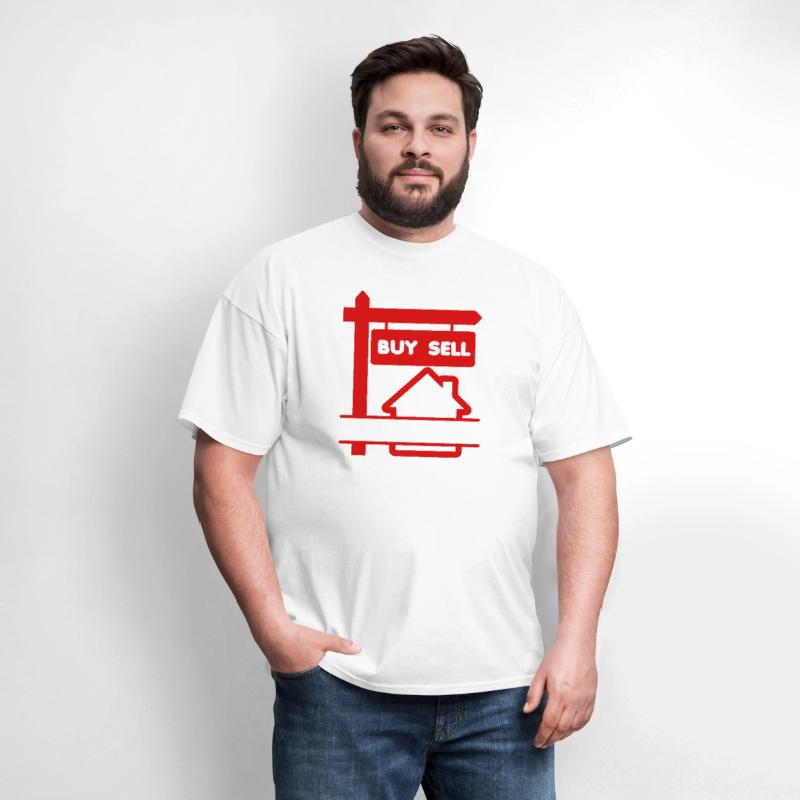 Buy and sell red house logo broker