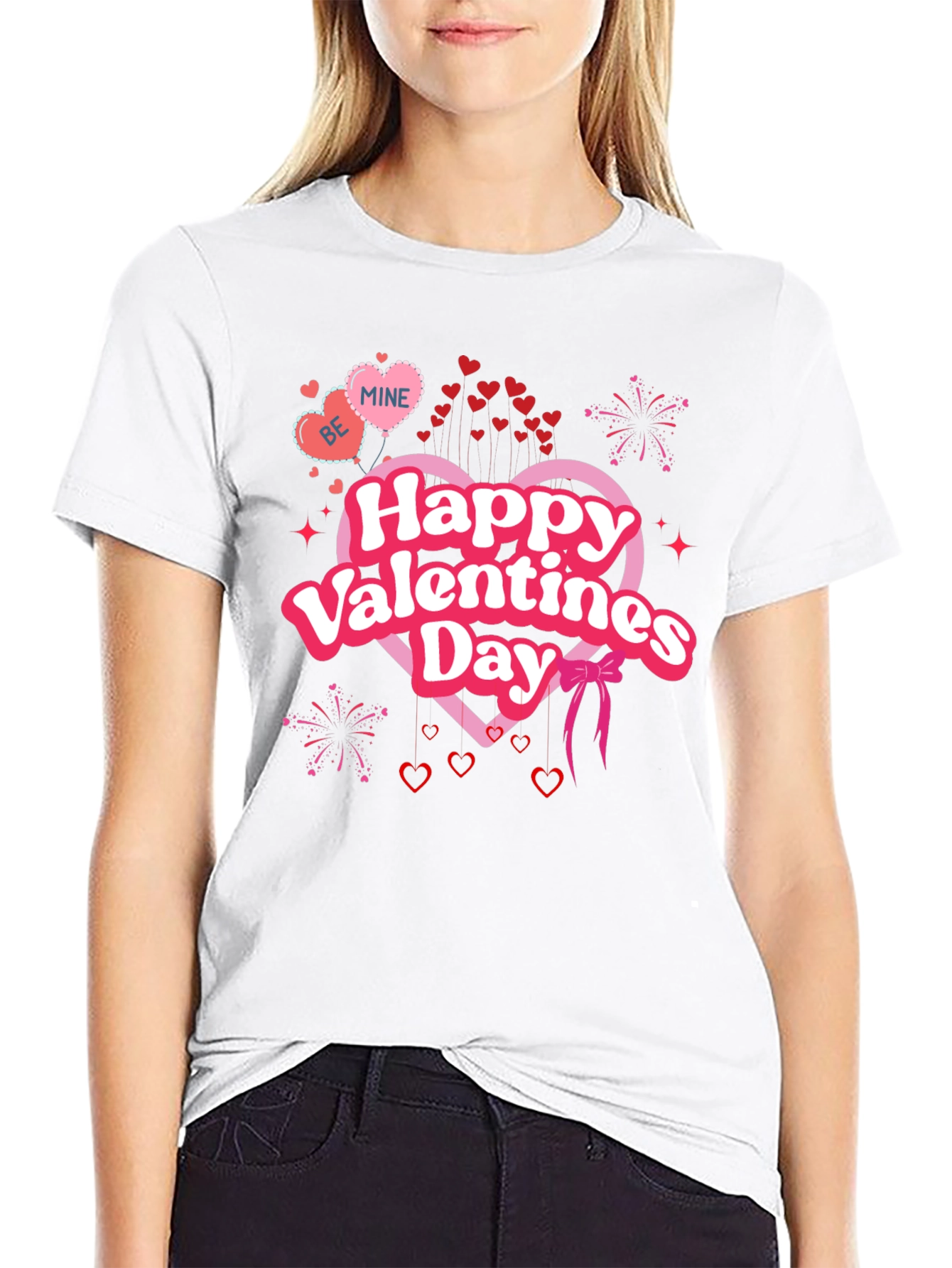 Happy Valentines Day Graphic Tee