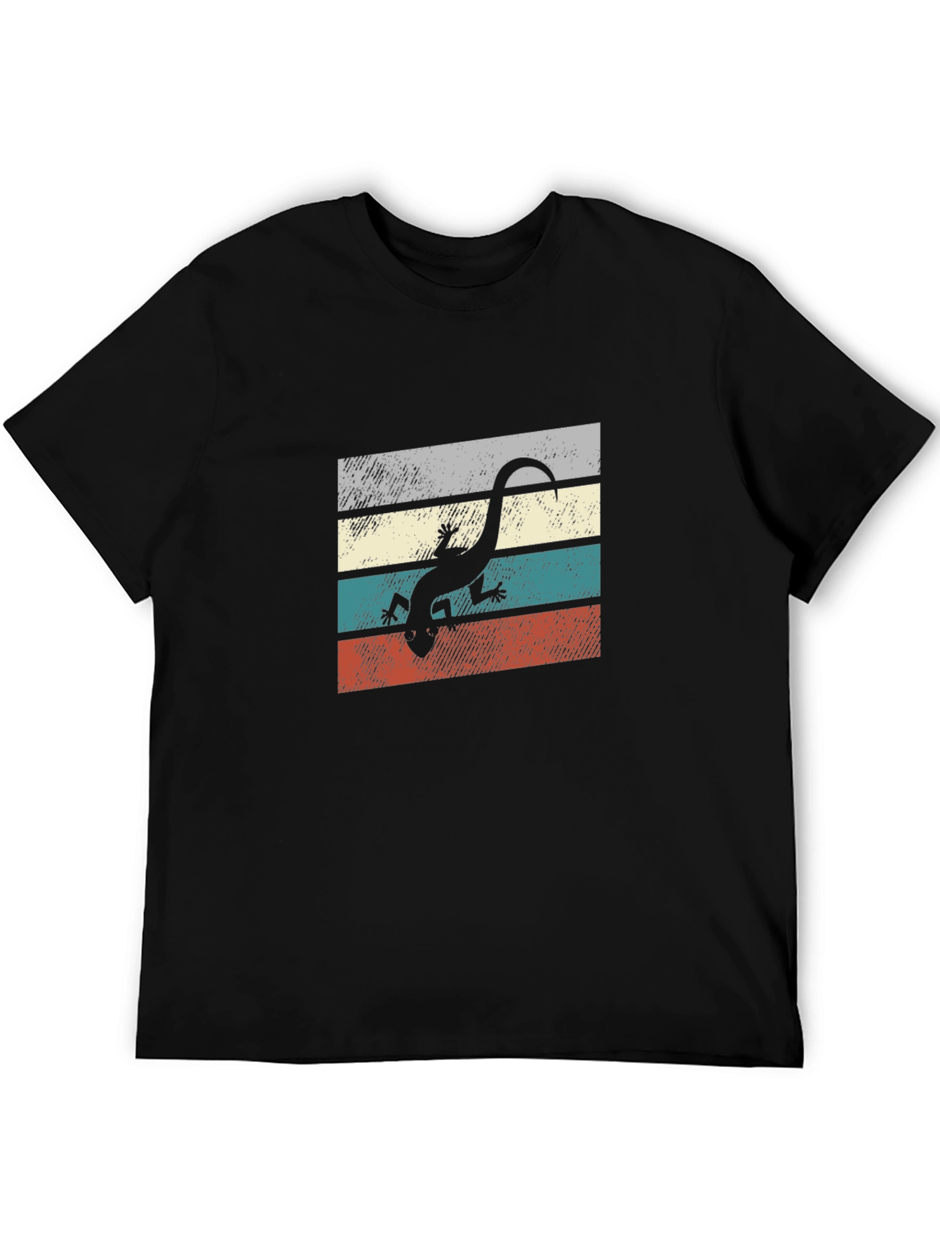 Retro Lizard Graphic T-Shirt - Cool Animal Tee