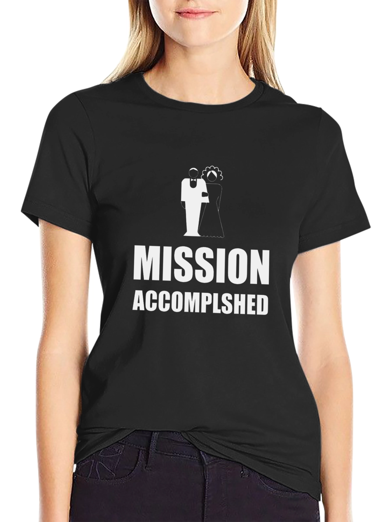 Mission Accomplished Wedding T-Shirt