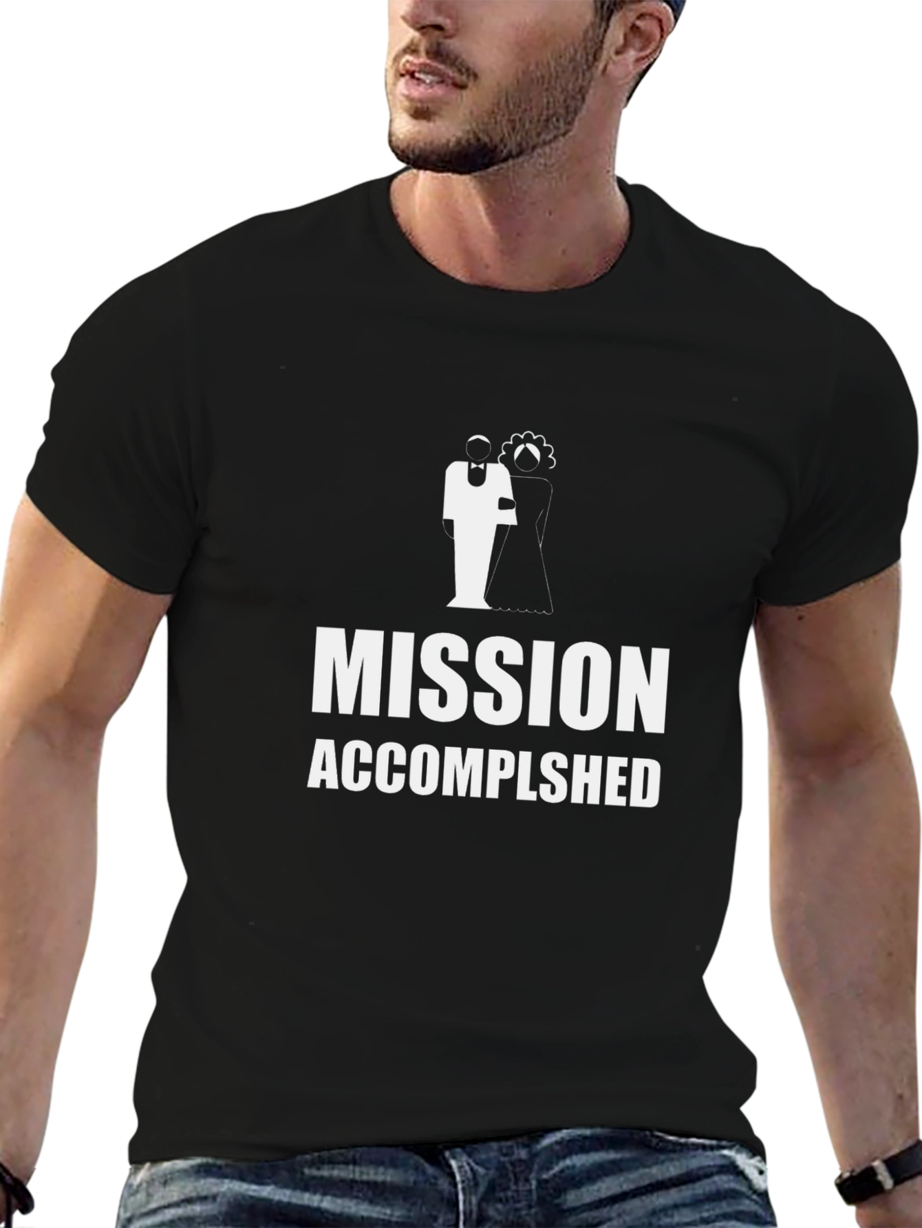 Mission Accomplished Wedding T-Shirt