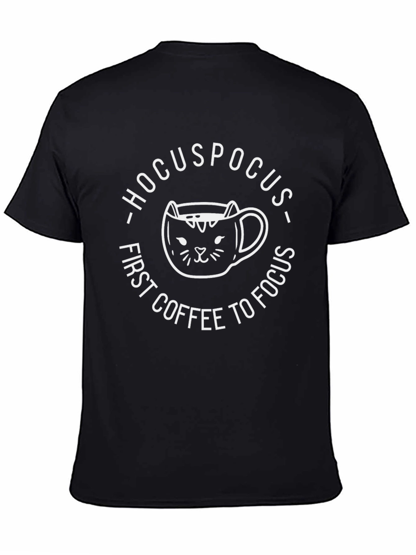 Hocus Pocus Coffee Cat Graphic Tee