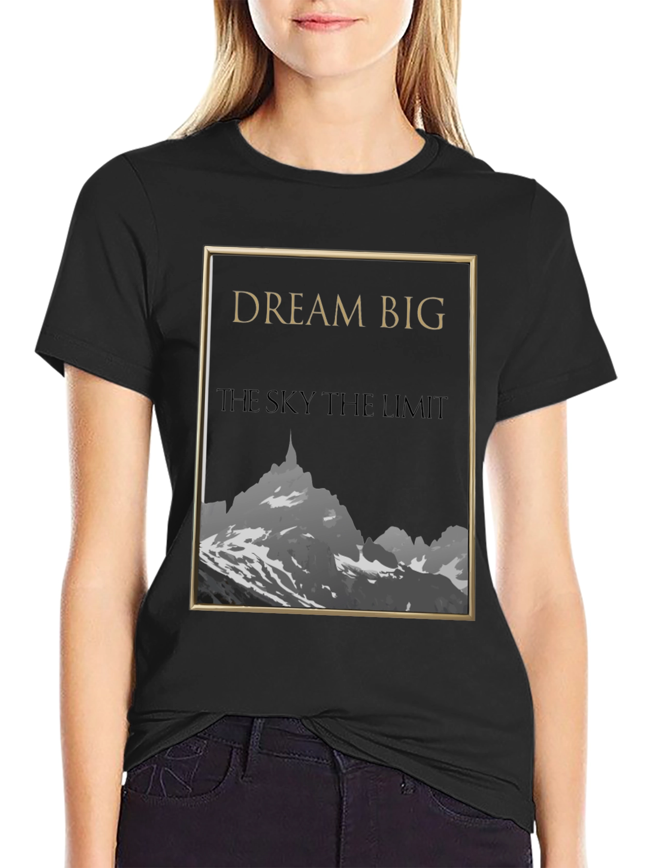 Dream Big Mountain Graphic T-Shirt