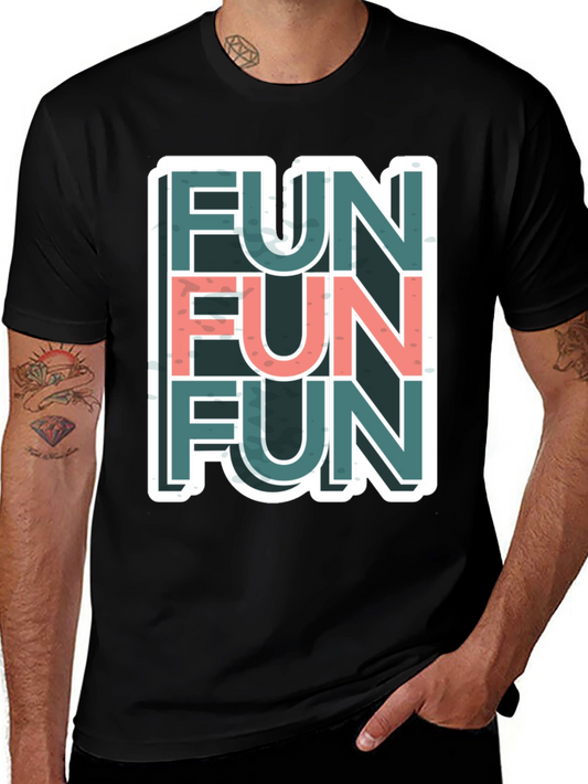 Fun Graphic T-Shirt - Casual Wear