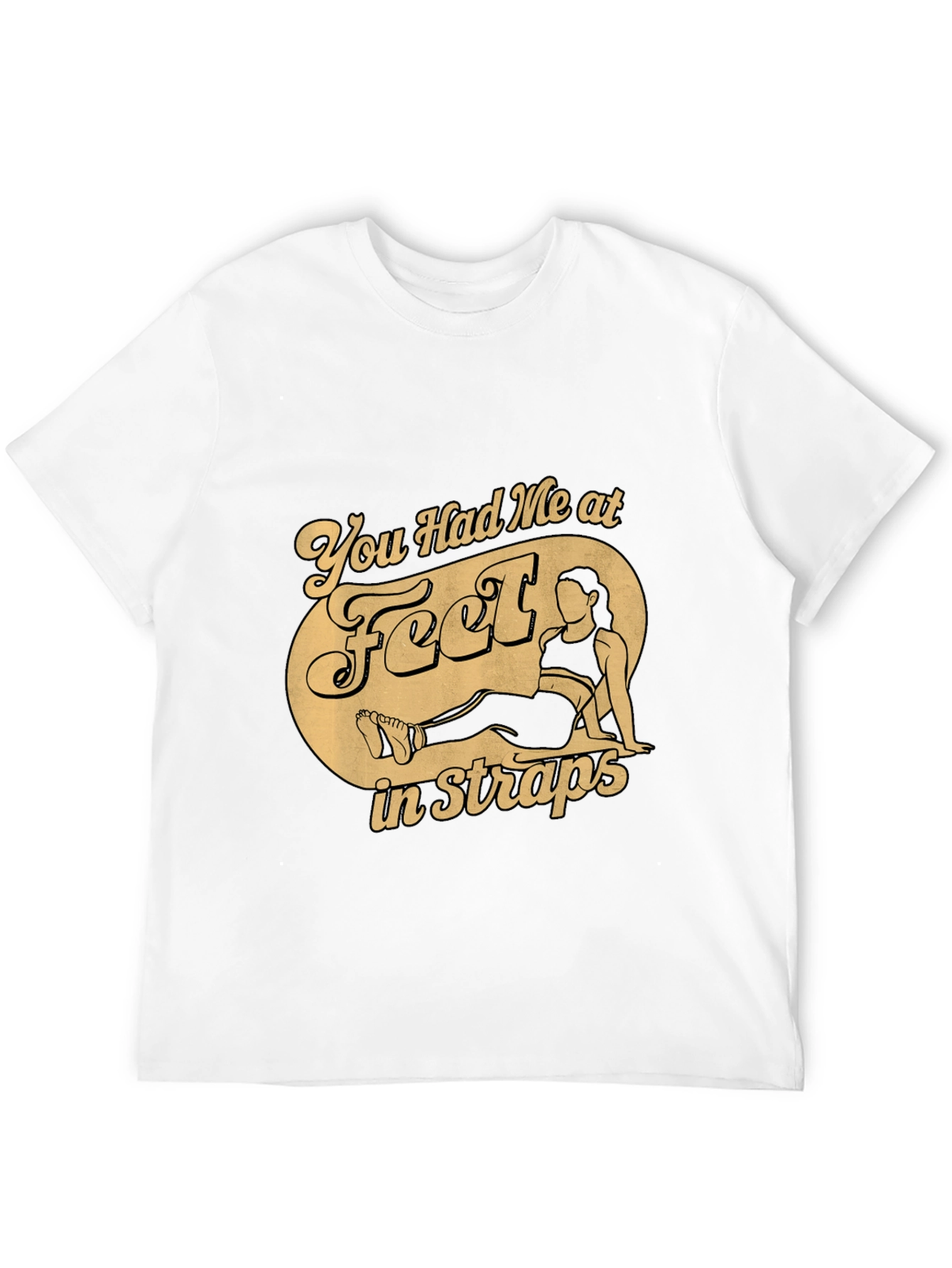 Funny Feet in Straps T-Shirt