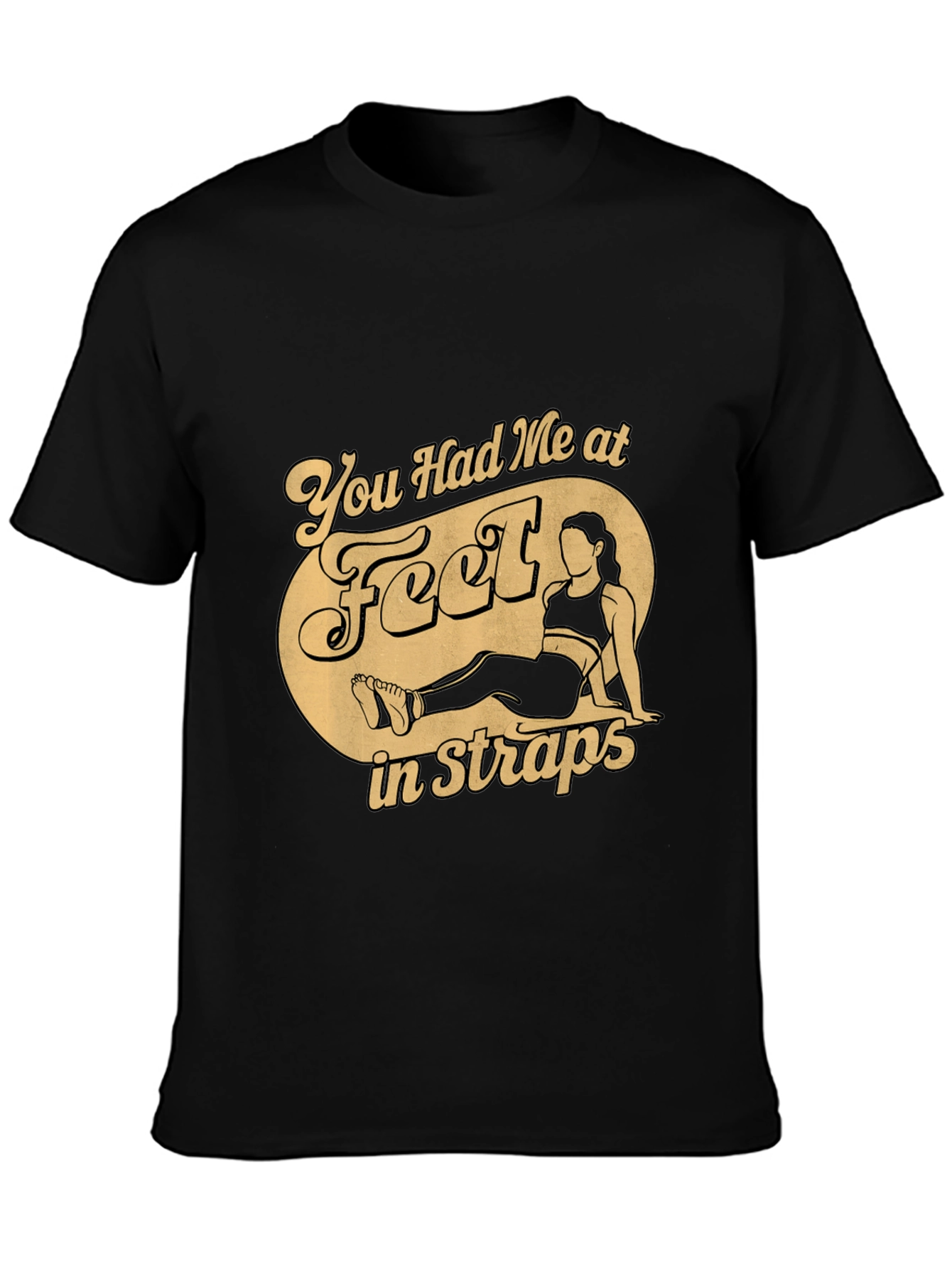 Funny Feet in Straps T-Shirt