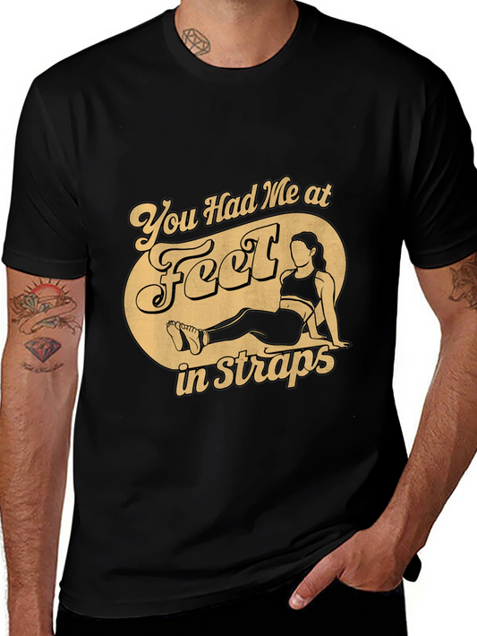 Funny Feet in Straps T-Shirt