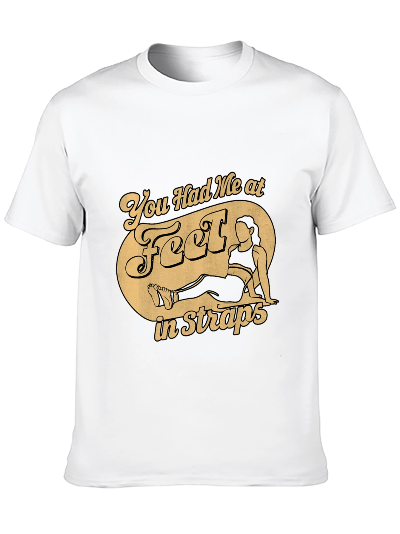 Funny Feet in Straps T-Shirt