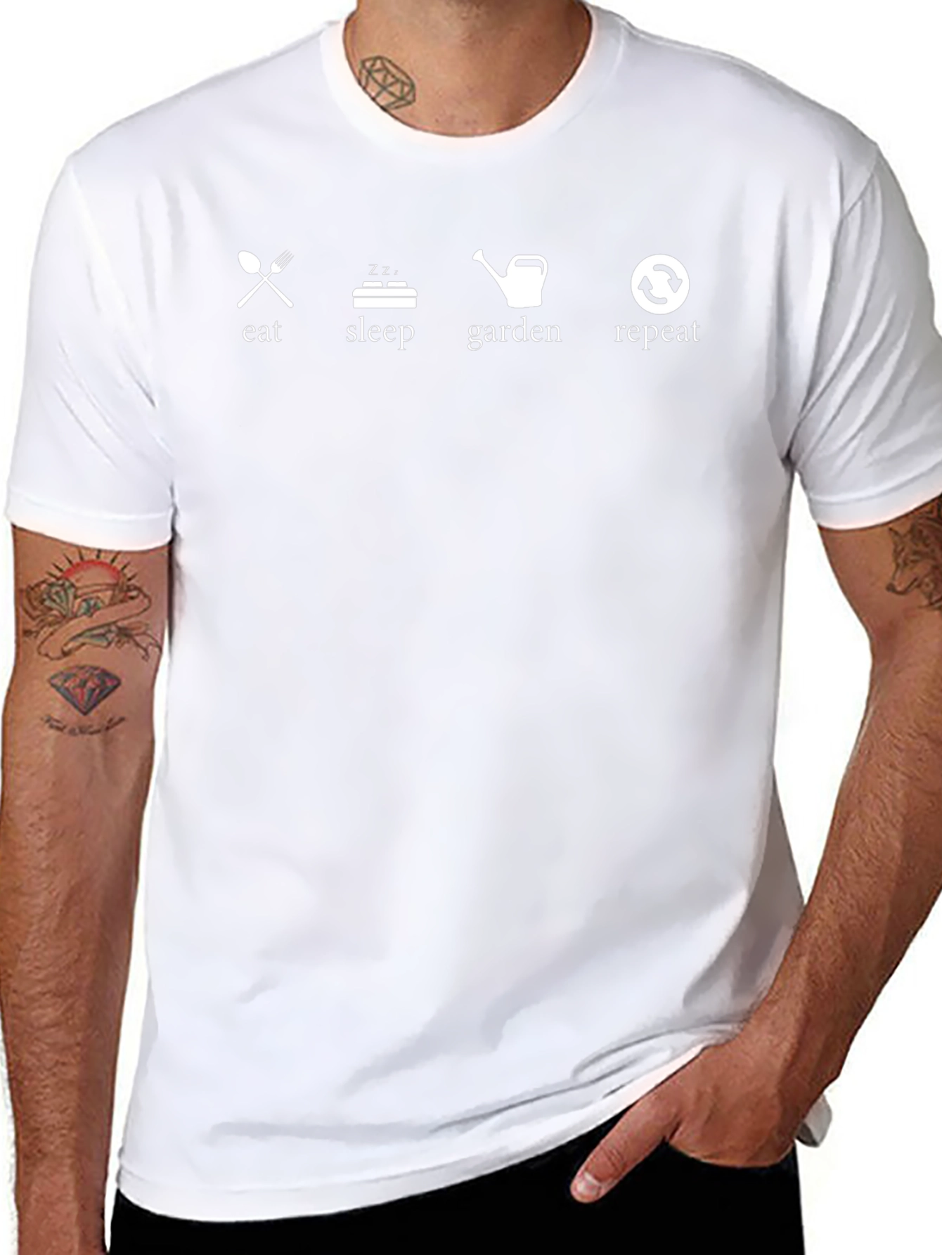 Eat Sleep Garden Repeat T-Shirt