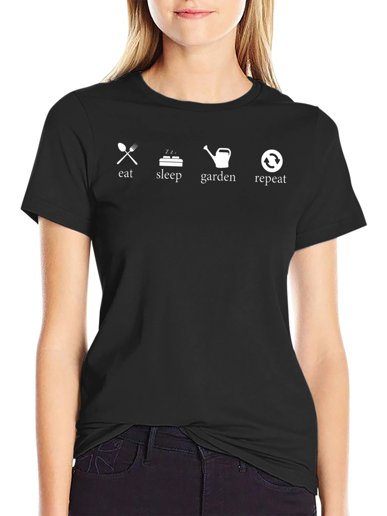 Eat Sleep Garden Repeat T-Shirt