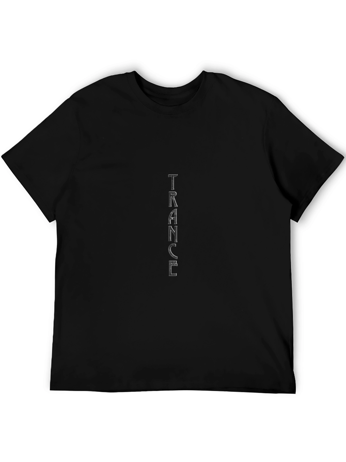 Black TRANCE Graphic Tee - Music Lovers Essential