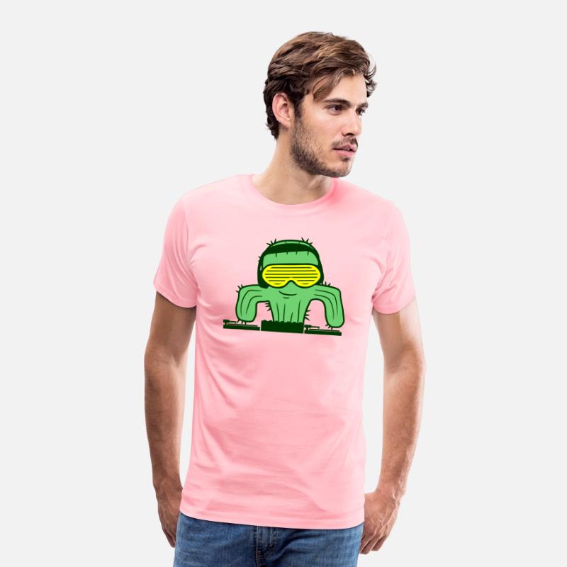 Cactus DJ Plant Sunglasses Headphone Music Party
