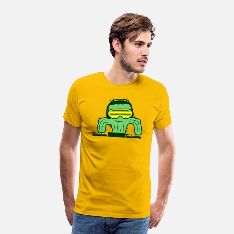 Cactus DJ Plant Sunglasses Headphone Music Party