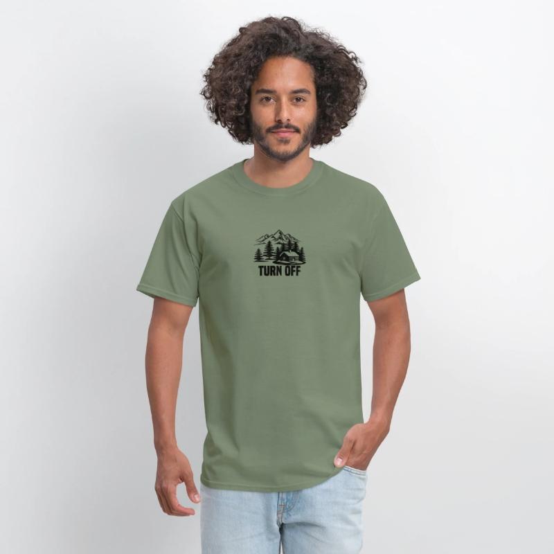 Camping Shirt, Solo Camping, Night Camping
