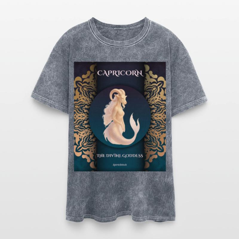 Capricorn Divine Goddess Illustration