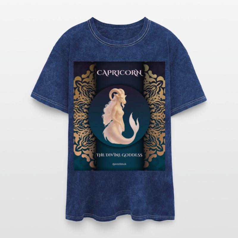Capricorn Divine Goddess Illustration