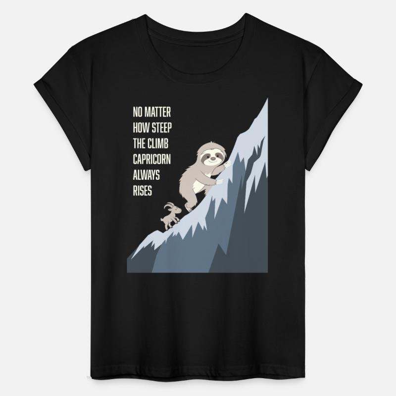 Capricorn Zodiac Sloth: No Matter How Steep The