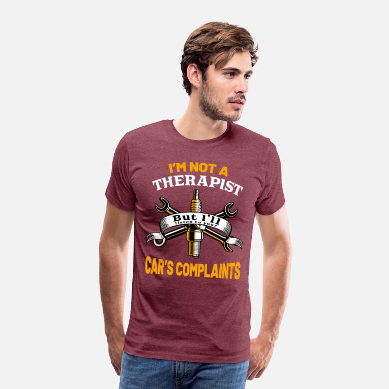 Car Therapist Funny Auto Mechanic Garage