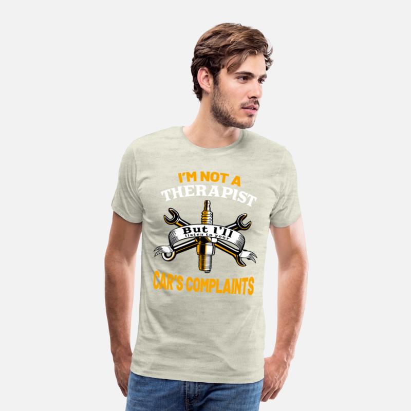 Car Therapist Funny Auto Mechanic Garage