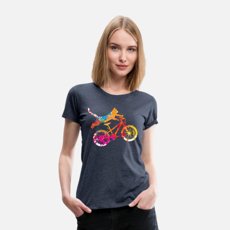 cat on a bike