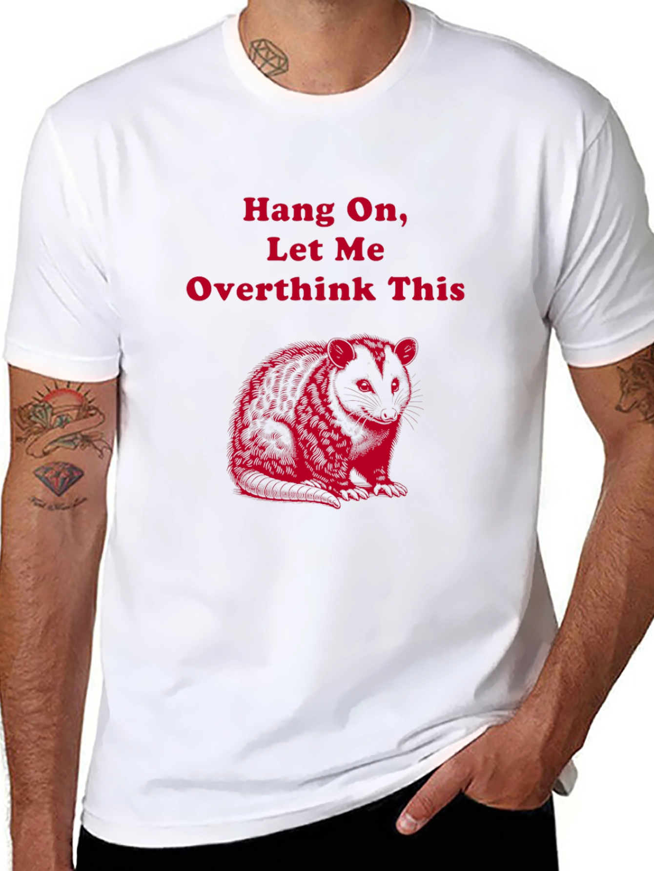 Hang On Let Me Overthink This Graphic T-Shirt