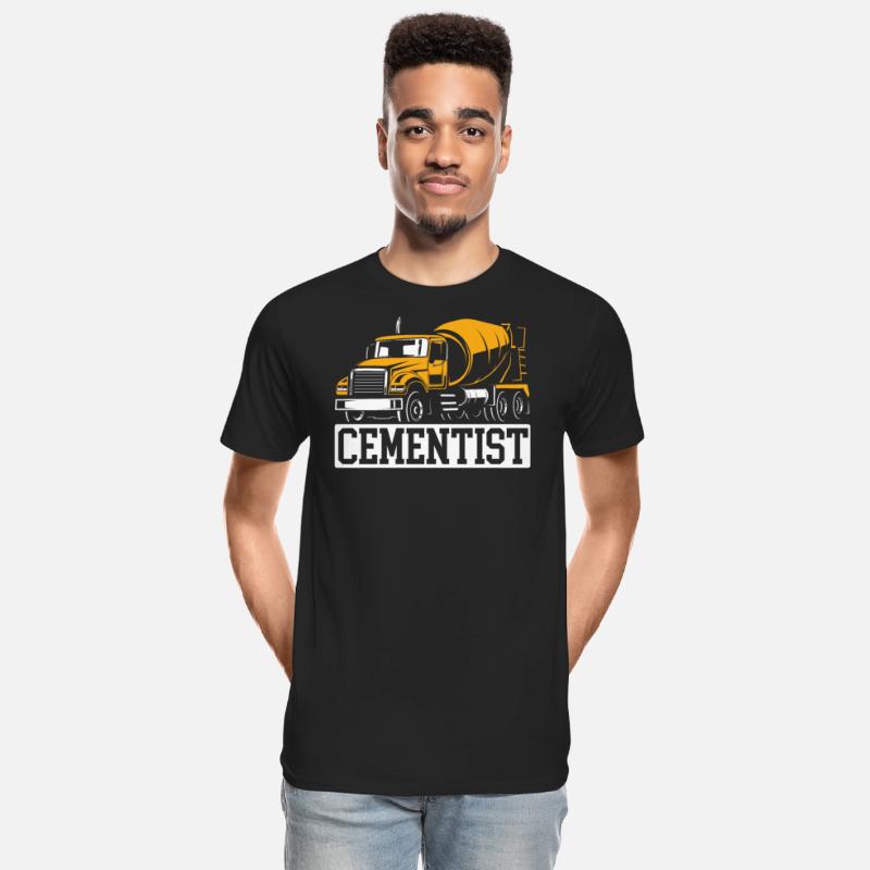 Cement Mixer Truck Driver Job Construction Worker