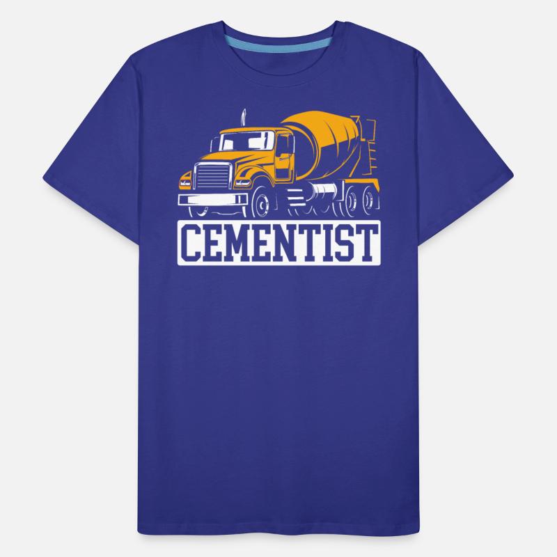 Cement Mixer Truck Driver Job Construction Worker