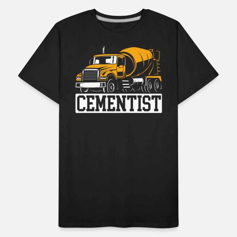 Cement Mixer Truck Driver Job Construction Worker