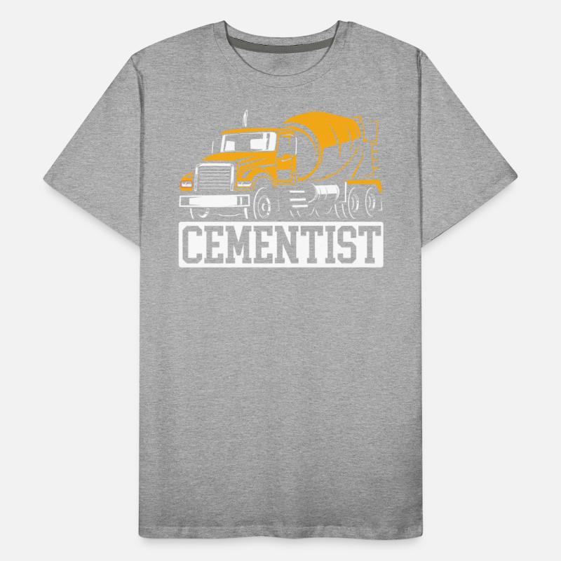Cement Mixer Truck Driver Job Construction Worker