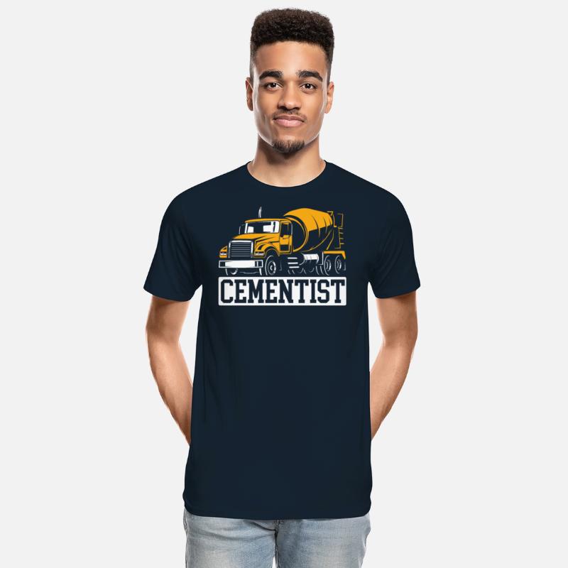 Cement Mixer Truck Driver Job Construction Worker