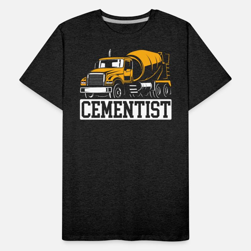 Cement Mixer Truck Driver Job Construction Worker