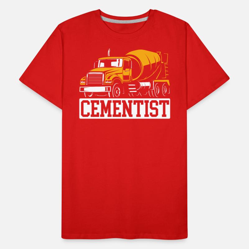 Cement Mixer Truck Driver Job Construction Worker
