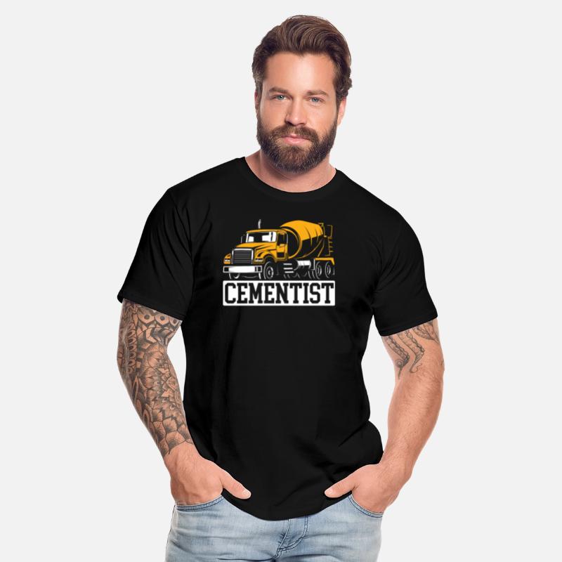 Cement Mixer Truck Driver Job Construction Worker