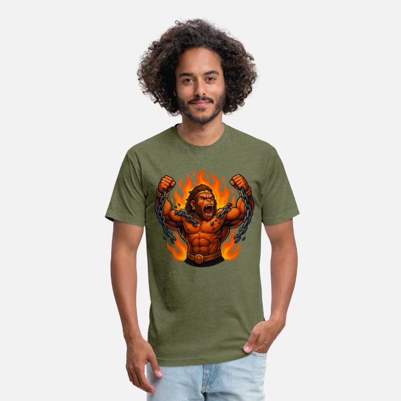 Chain-Breaking Warrior – Symbol of Strength