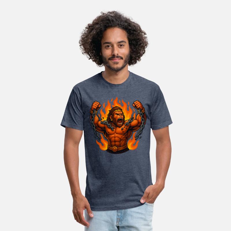 Chain-Breaking Warrior – Symbol of Strength
