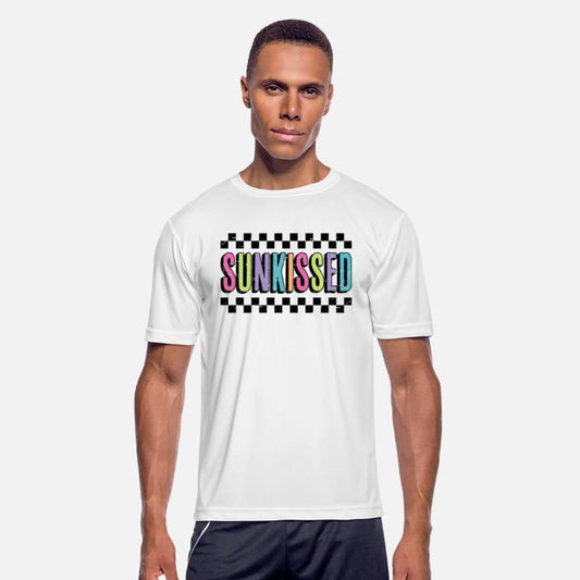 Checkered Neon Sunkissed Summer Vacation
