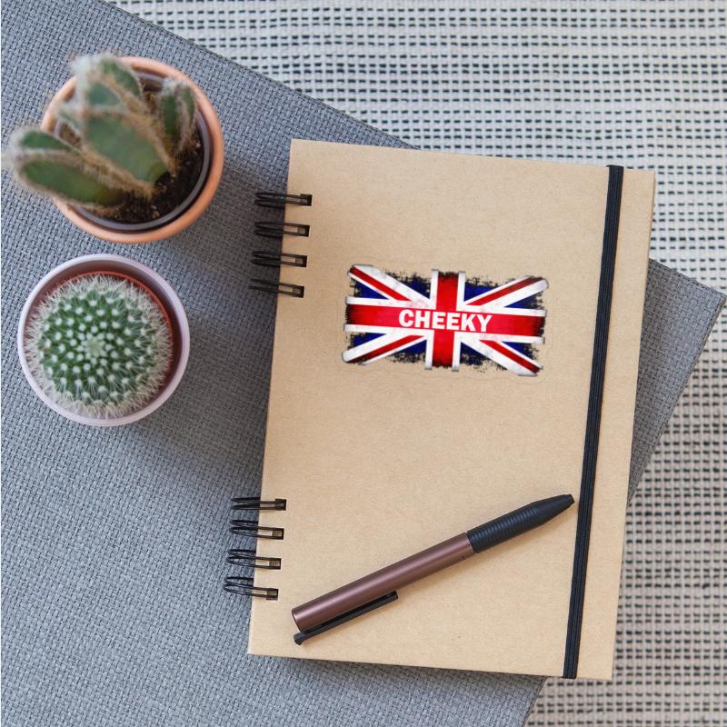 Cheeky British Flag Union Jack Bold Sassy