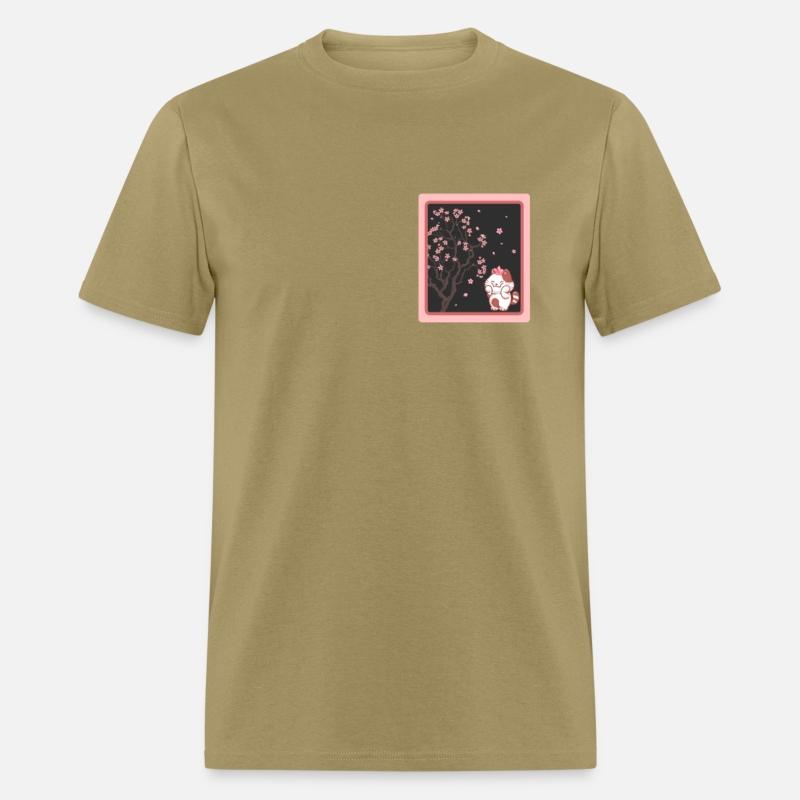 Cherry Blossom Shirt, Kawaii Cat Cherry Blossom