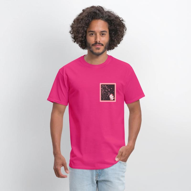 Cherry Blossom Shirt, Kawaii Cat Cherry Blossom