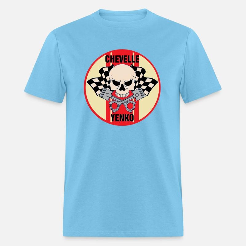 Chevelle Yenko skull & pistons
