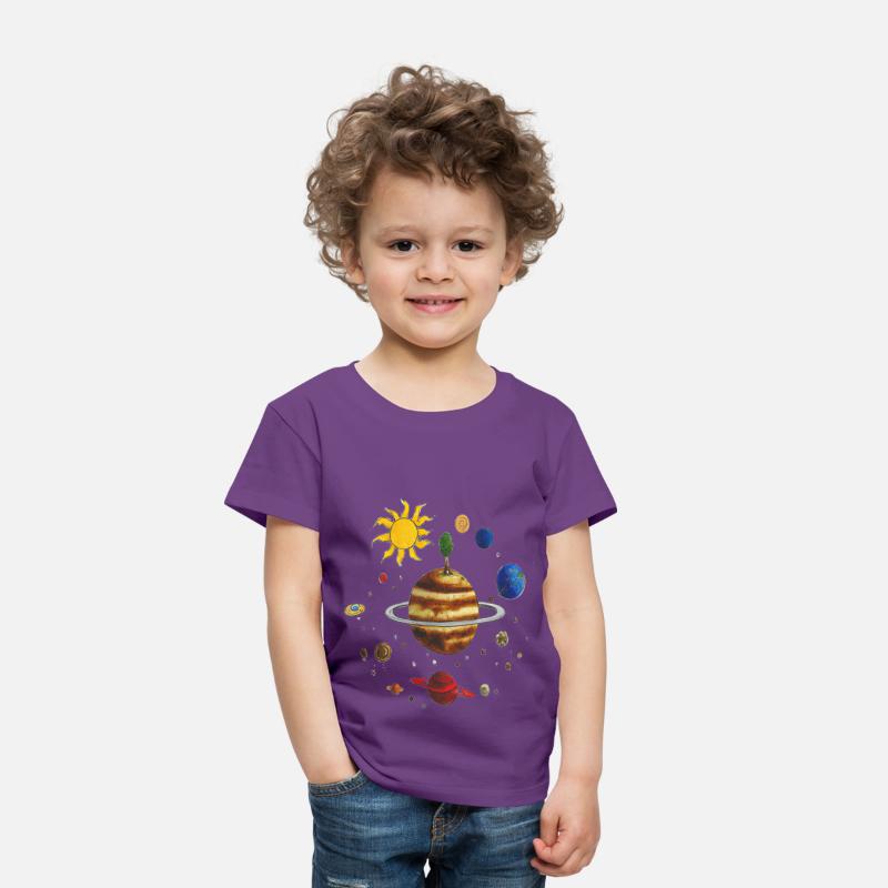 Child Drawn Solar System