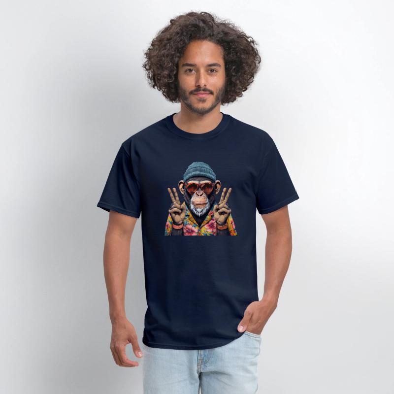 "Chill Vibes Only: The Coolest Monkey in Town"