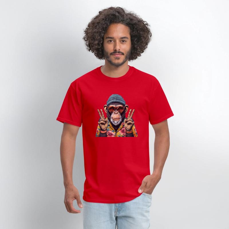 "Chill Vibes Only: The Coolest Monkey in Town"