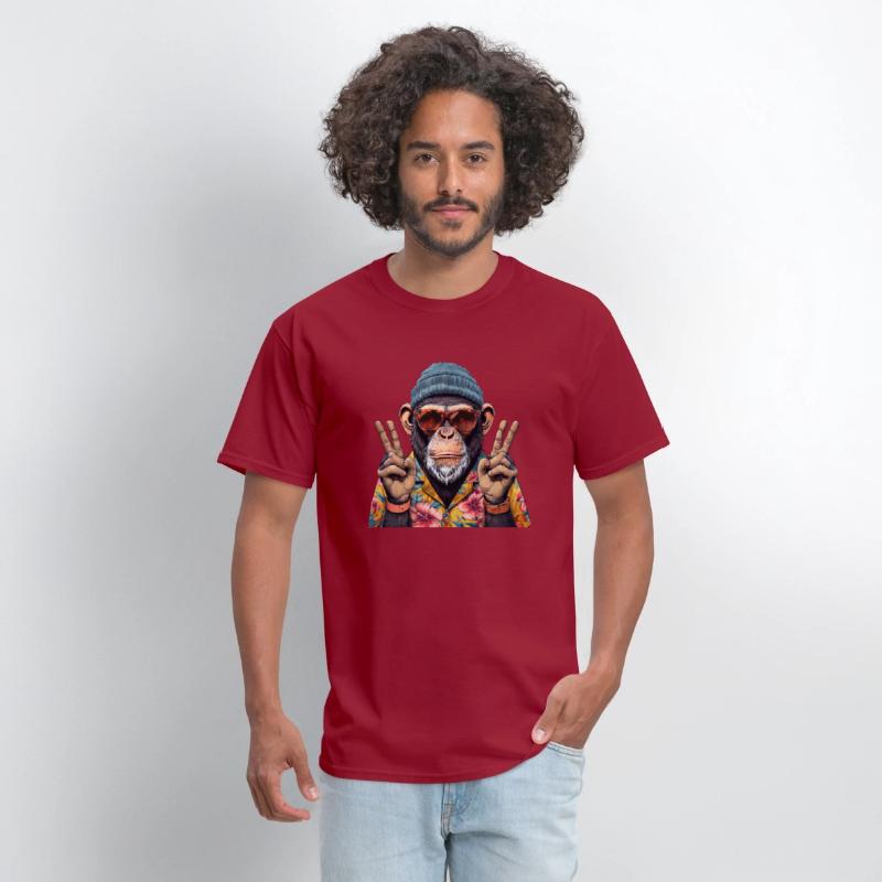 "Chill Vibes Only: The Coolest Monkey in Town"