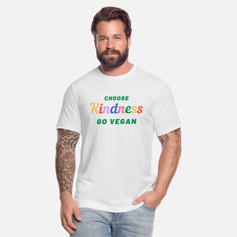 "Choose Kindness, Go Vegan" in Bright Colors