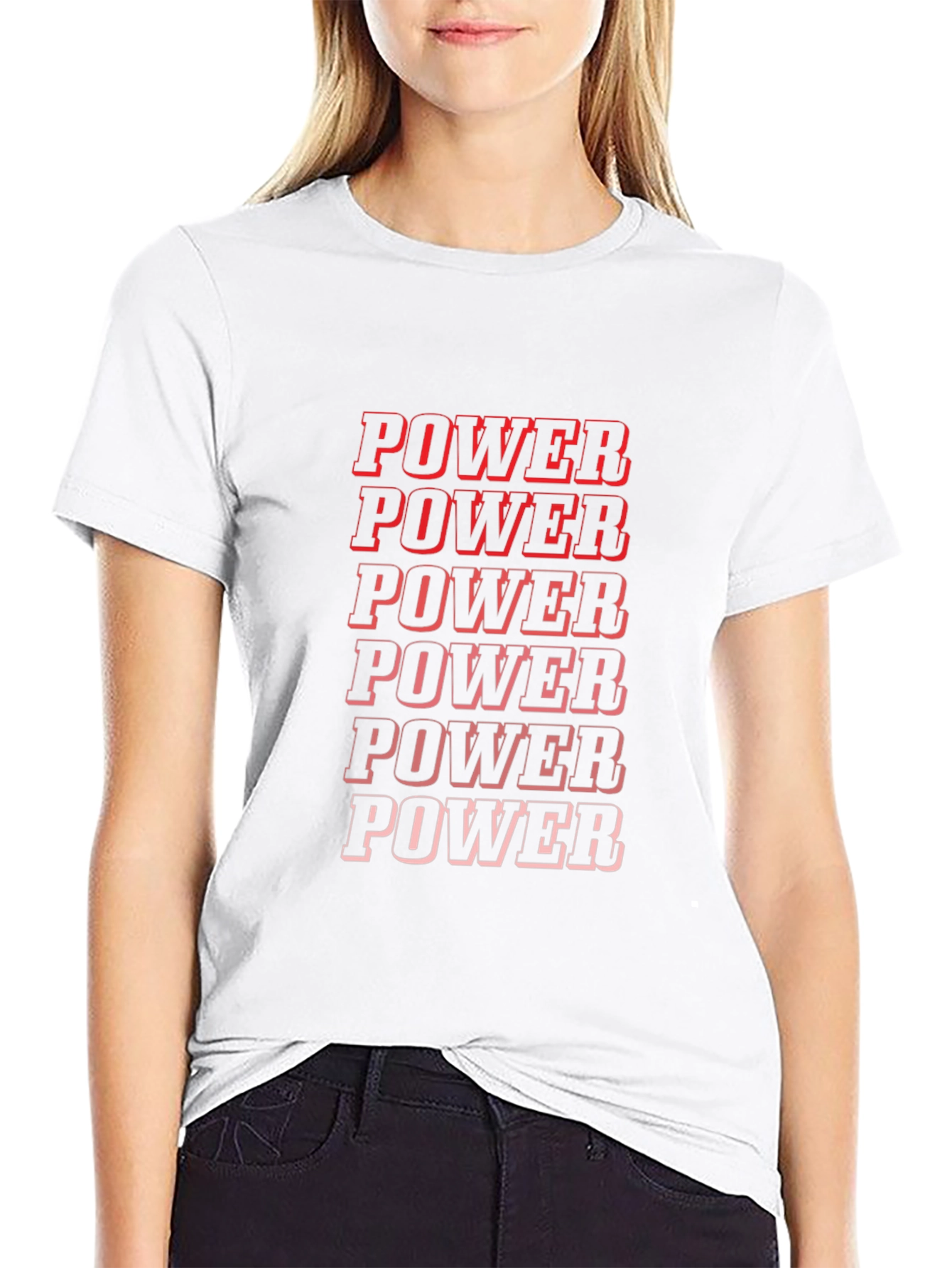 Power Graphic Tee - Bold Statement T-Shirt