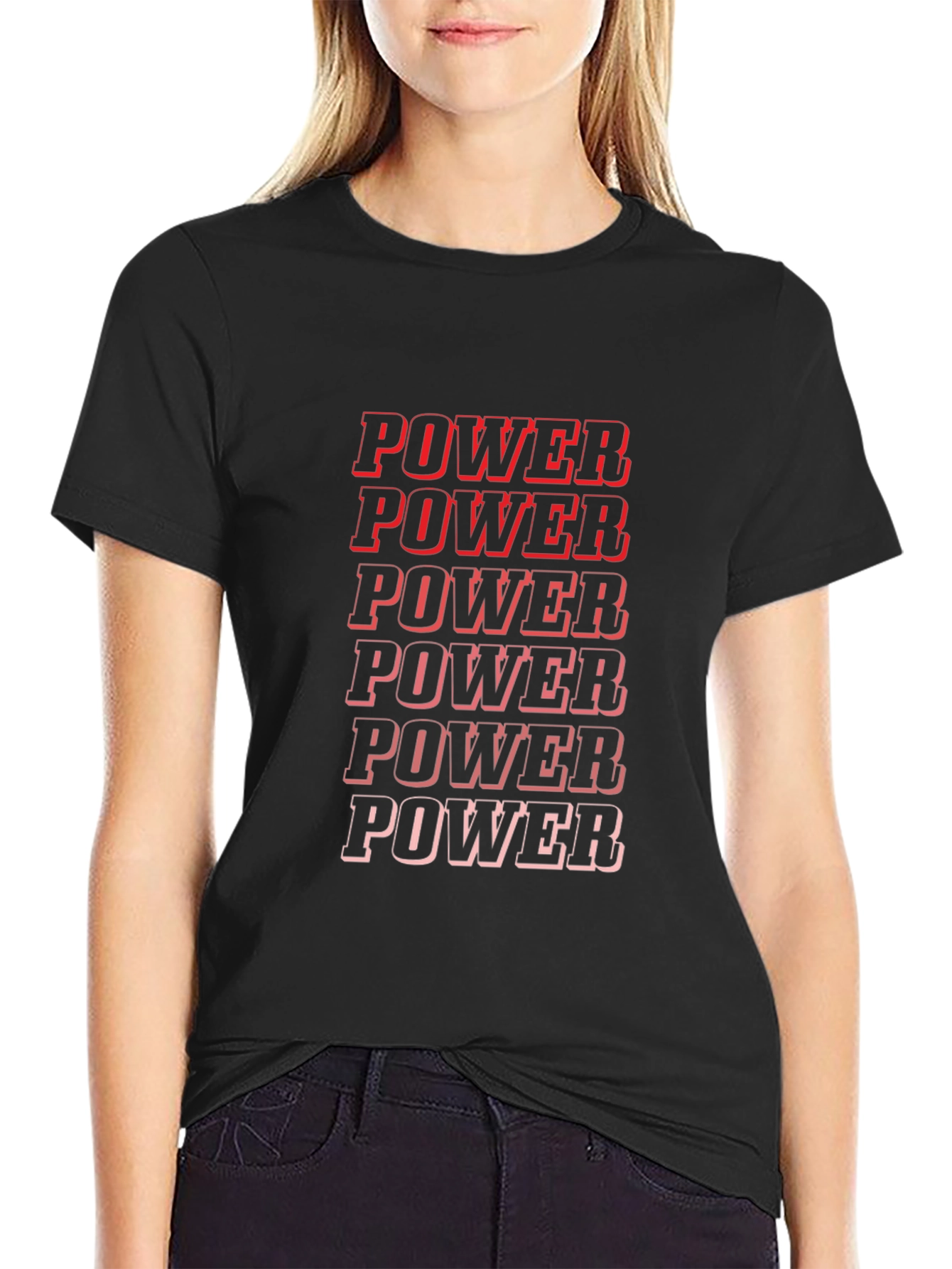Power Graphic Tee - Bold Statement T-Shirt