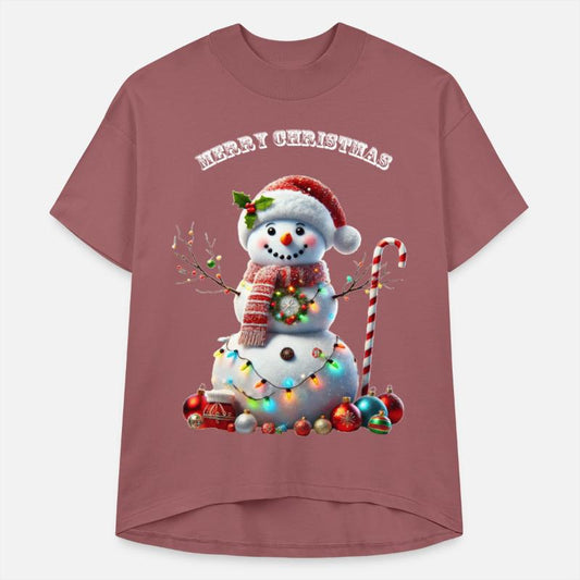 Christmas Holiday Snowman with Decorations URM