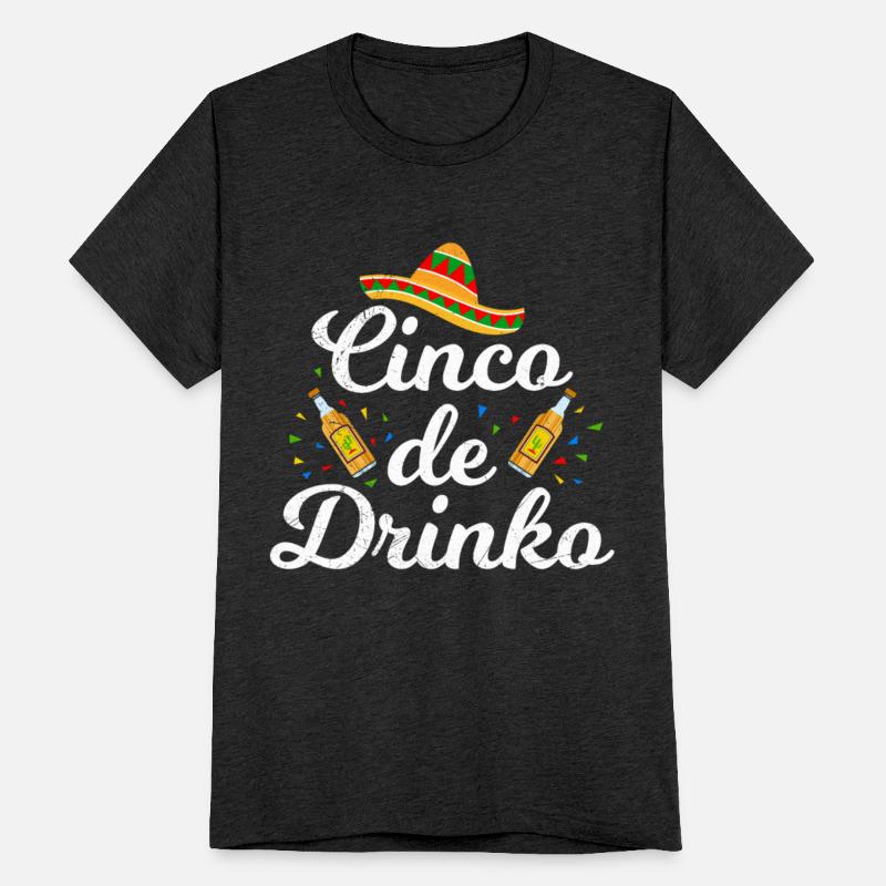 Cinco de Drink Mexican drinking Party Fan